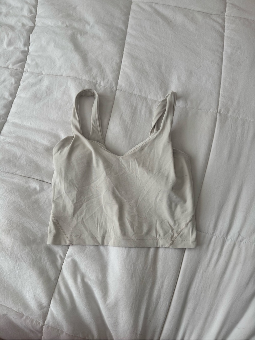 lululemon athletica Cream align tank